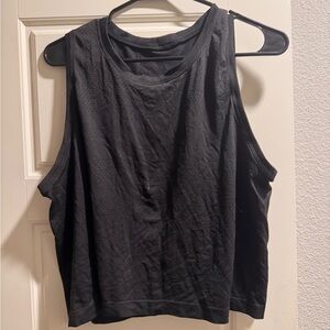 Black Sleeveless Women's Top